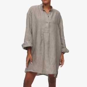 The Sleep Shirt Natural Linen shirt-One Size